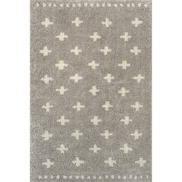 Cristo Berber Geometric Shag Area Rug